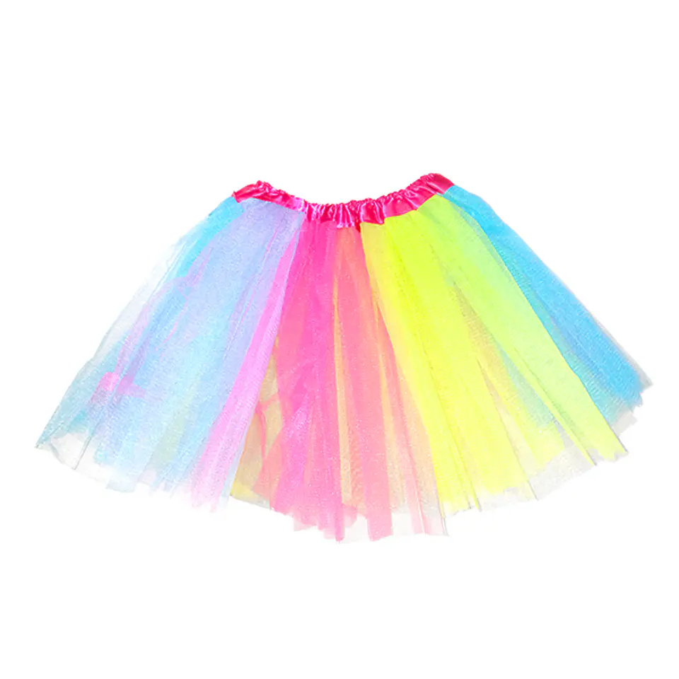 Falda tutu niña multicolor 1