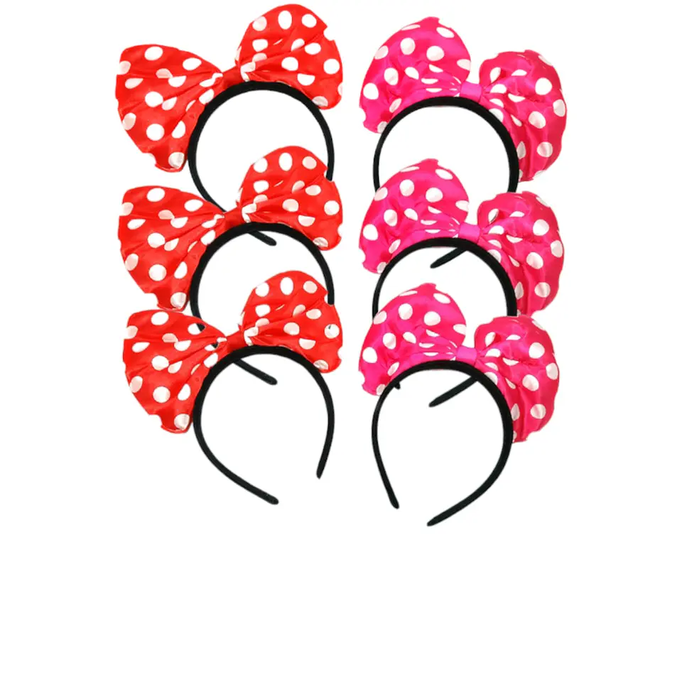 Cintillo polka Minnie x6 1
