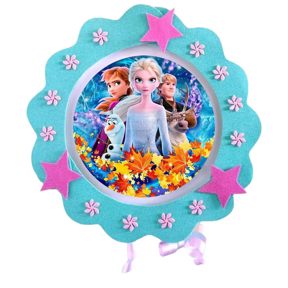 Piñata cumpleaños frozen 1