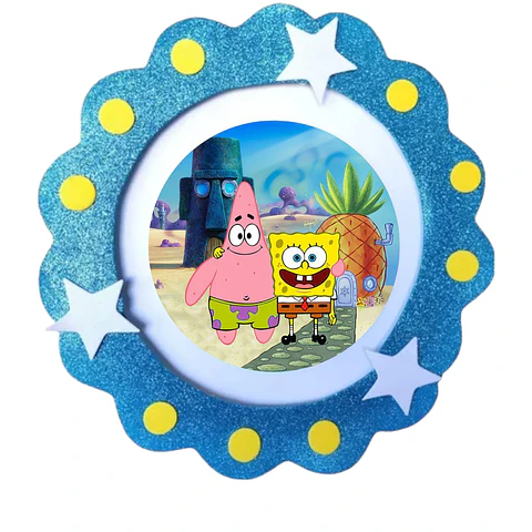 Piñata cumpleaños bob esponja