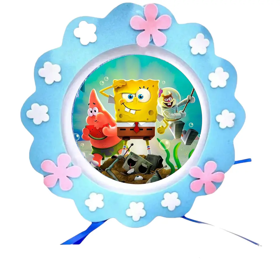 Piñata cumpleaños bob esponja 1