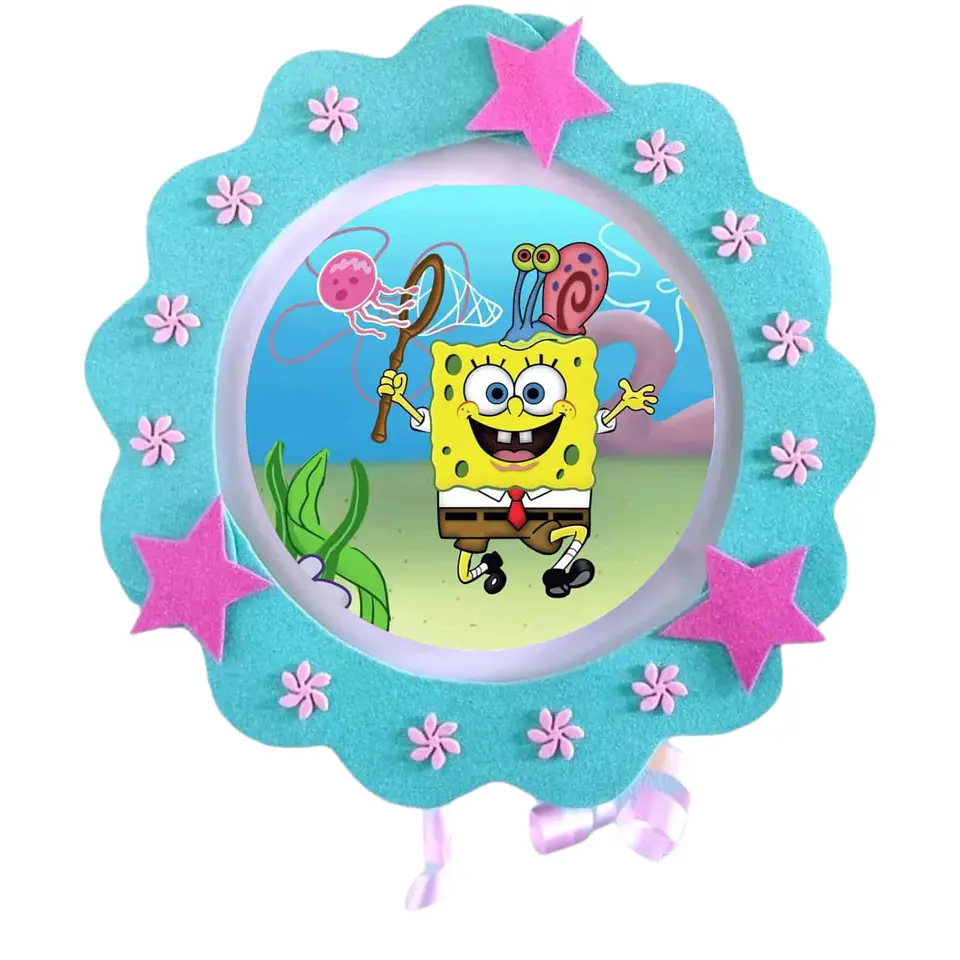 Piñata cumpleaños bob esponja 1