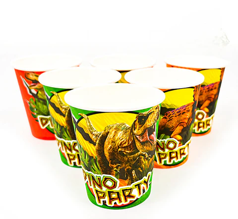 Vasos Dinosaurio Jurásico