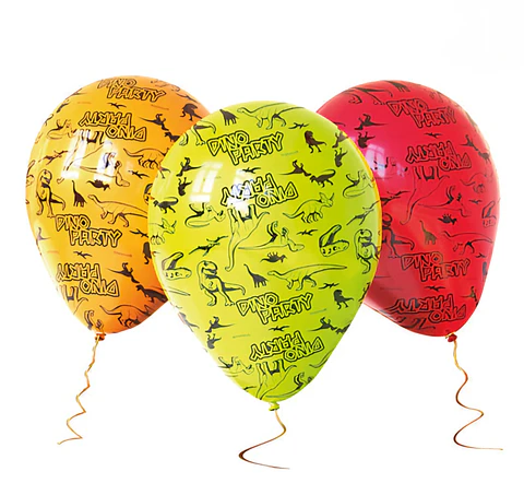 Globos Dinosaurio Jurásico