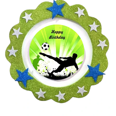 Piñata cumpleaños futbol