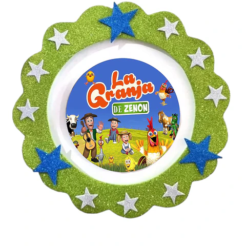 Piñata cumpleaños la granja de zenón