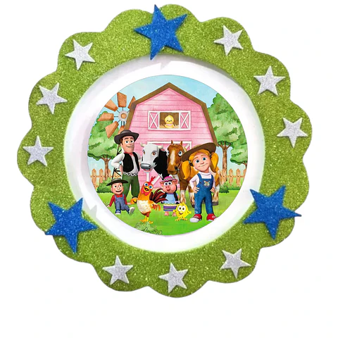 Piñata cumpleaños la granja de zenón