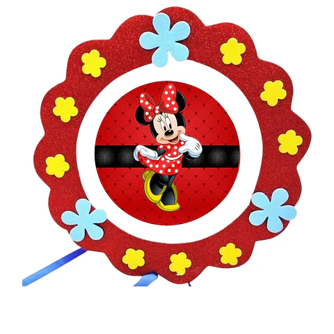 Piñata cumpleaños minnie mouse