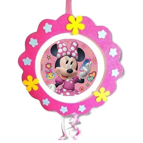 Piñata cumpleaños minnie mouse