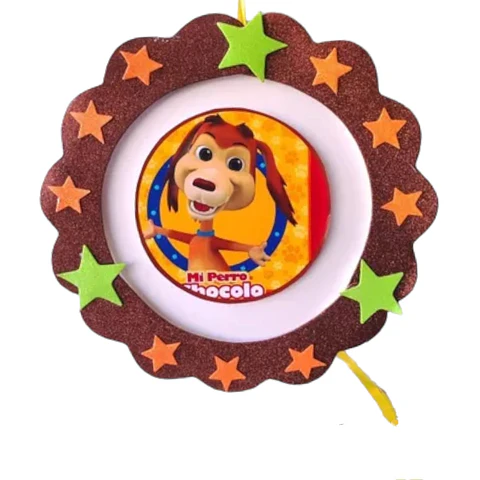 Piñata cumpleaños mi perro chocolo