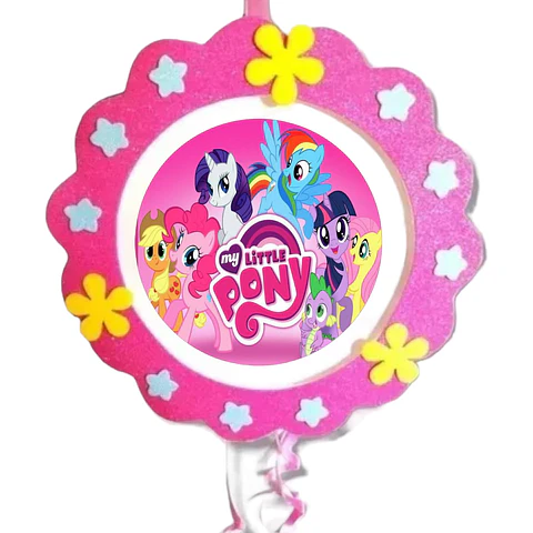 Piñata cumpleaños my little pony