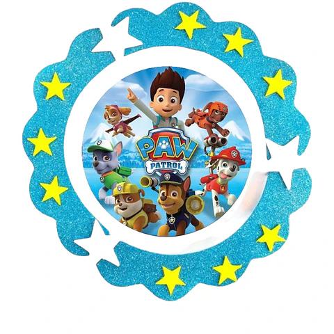 Piñata cumpleaños paw patrol