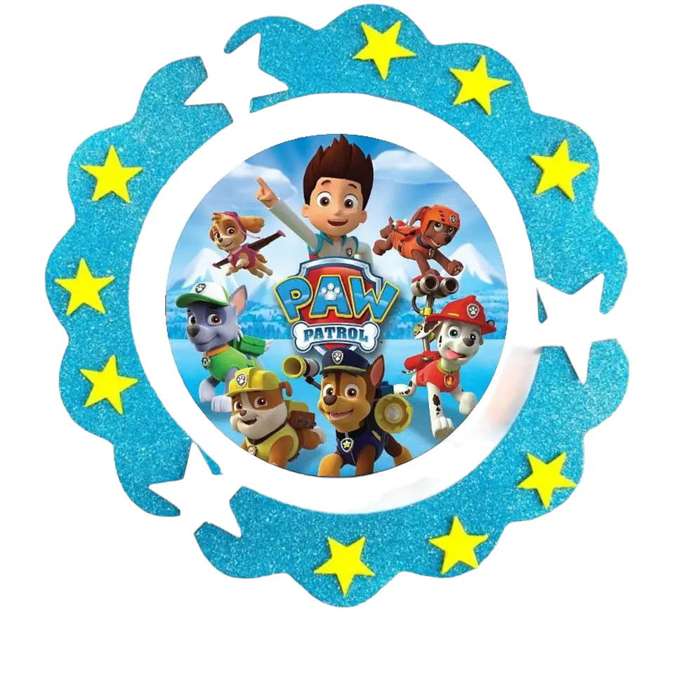 Piñata cumpleaños paw patrol 1