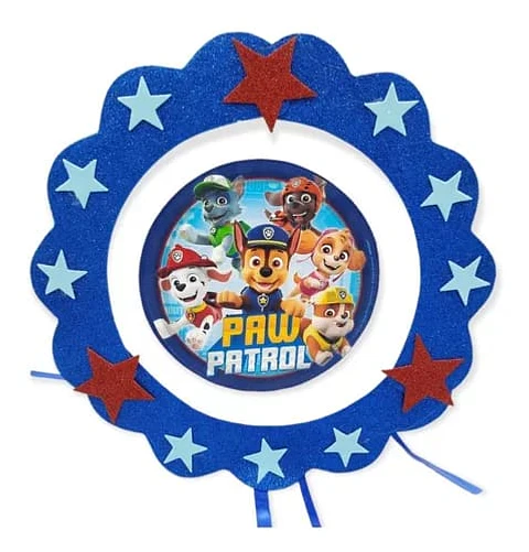 Piñata cumpleaños paw patrol
