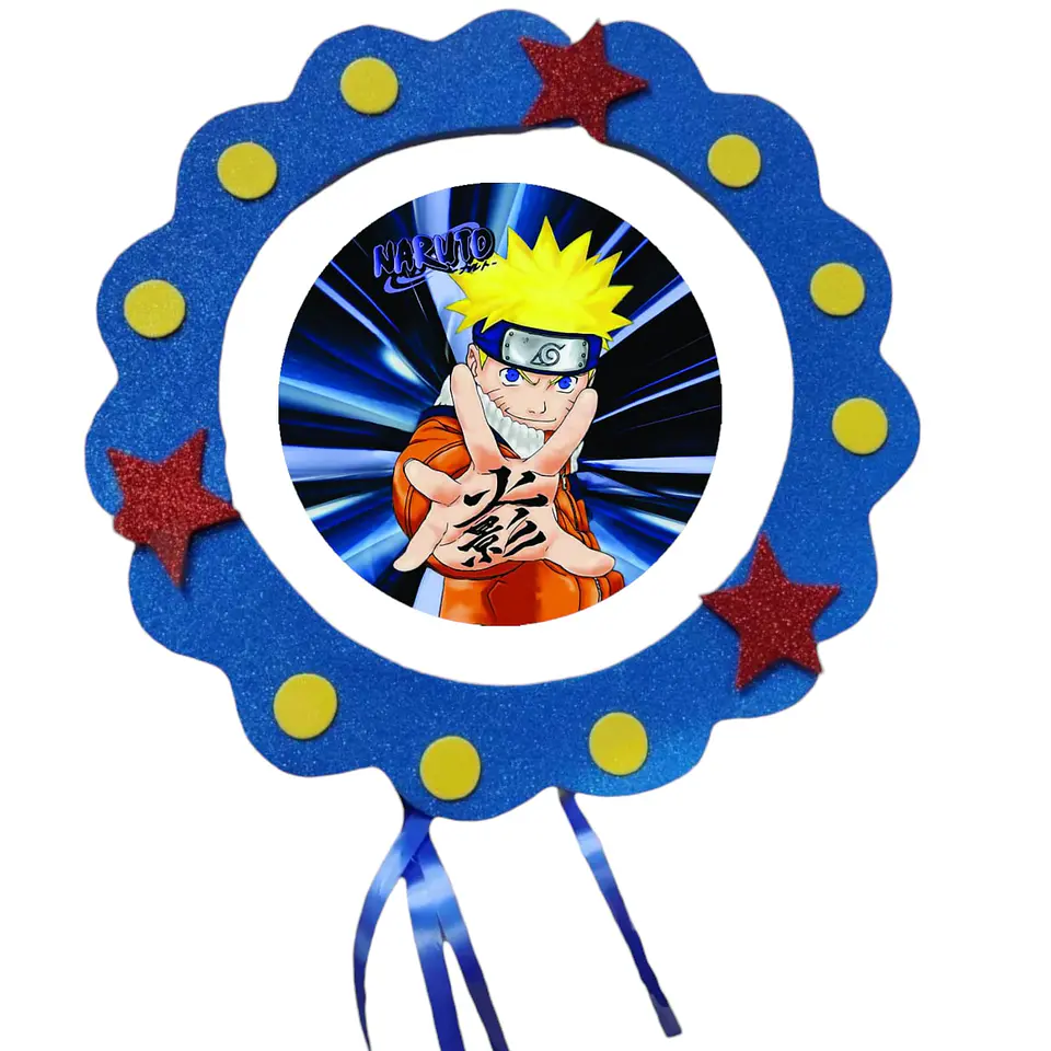 Piñata cumpleaños naruto 1