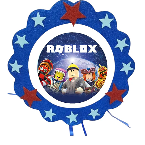 Piñata cumpleaños roblox