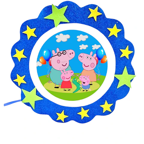 Piñata cumpleaños peppa pig