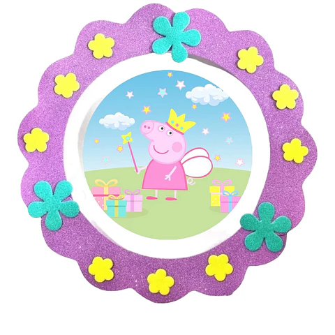 Piñata cumpleaños peppa pig