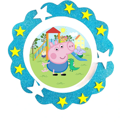 Piñata cumpleaños peppa pig
