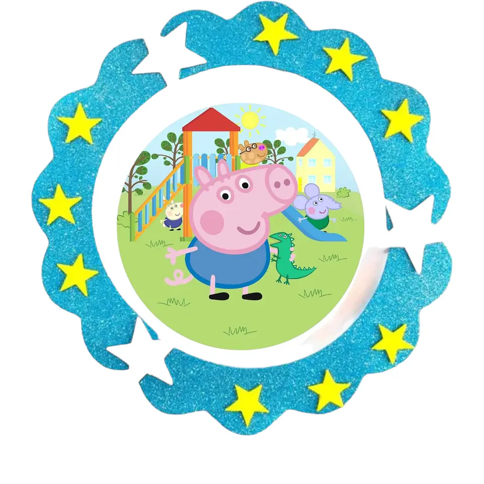 Piñata cumpleaños peppa pig 1