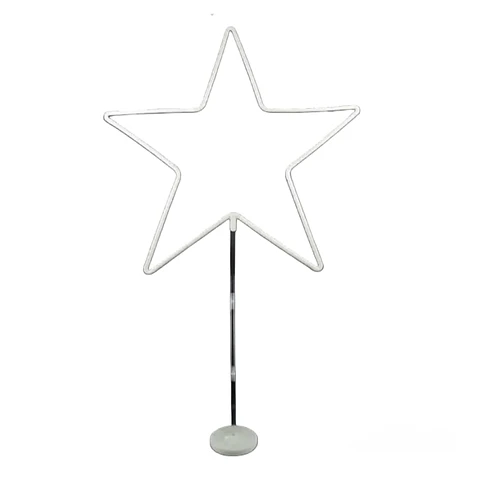 Estructura para globos en forma de estrella