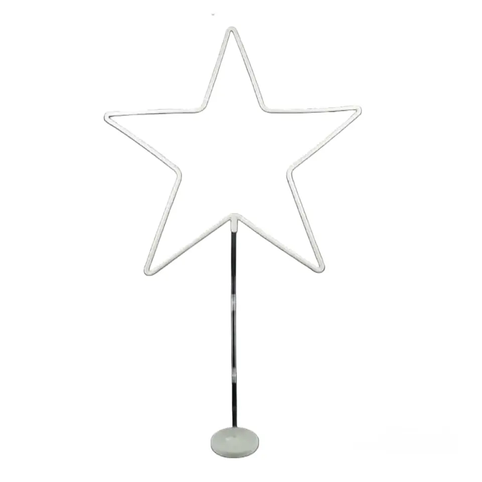 Estructura para globos en forma de estrella 1