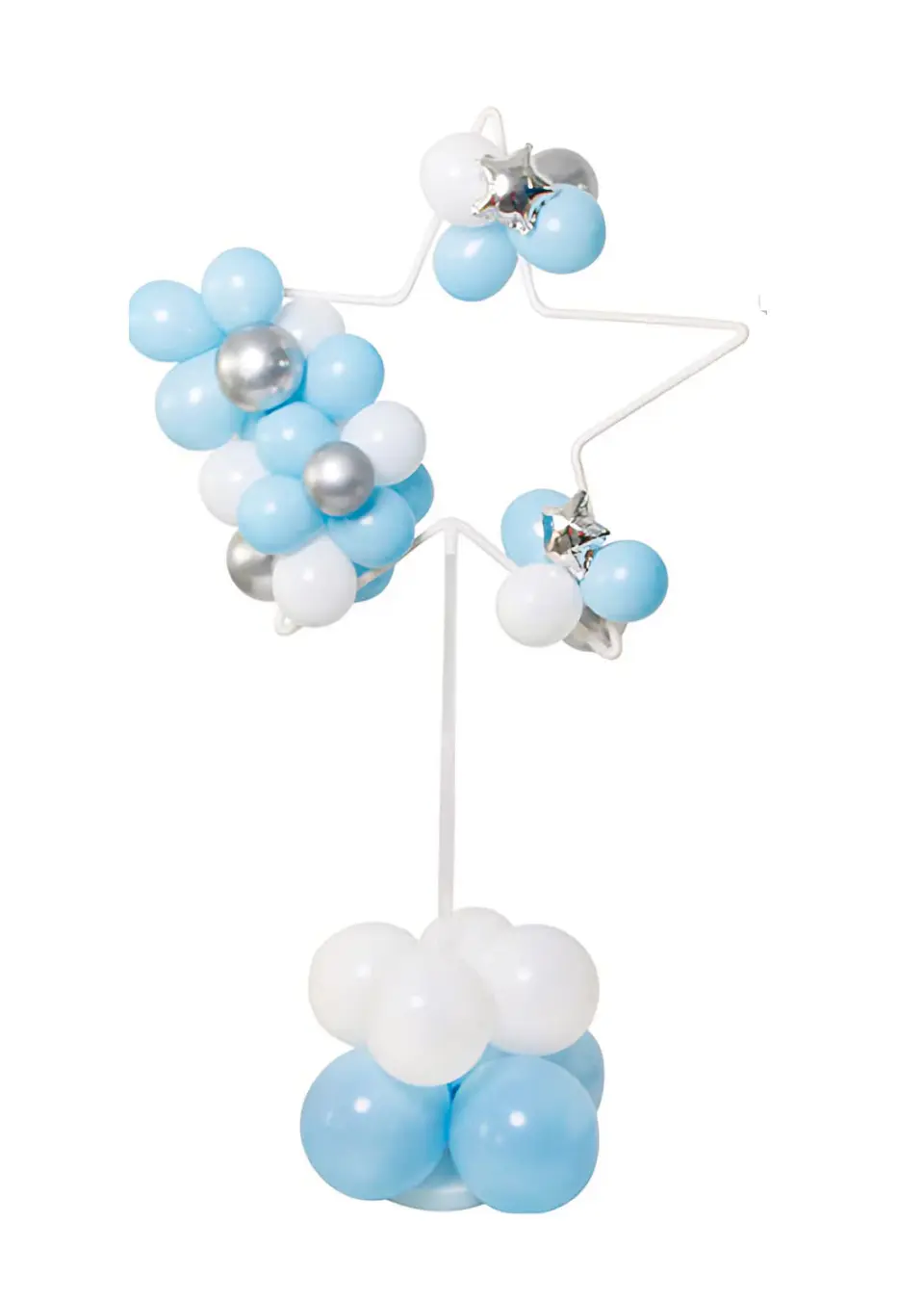 Estructura para globos en forma de estrella 2