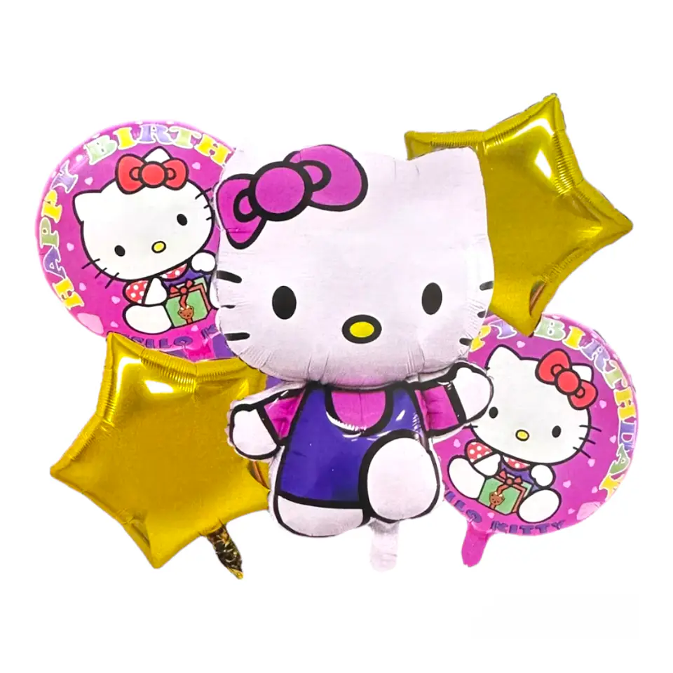 Set de globos Hello Kitty 1