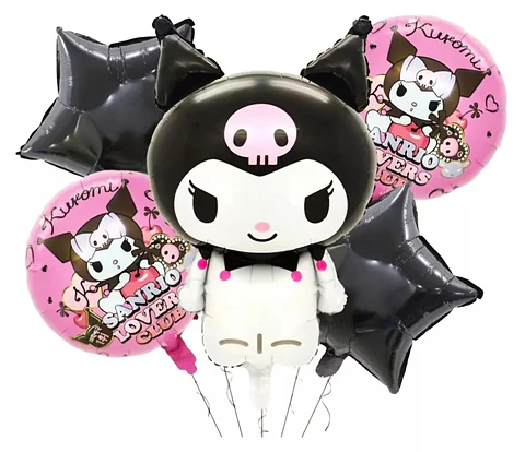 Set de globos kuromi