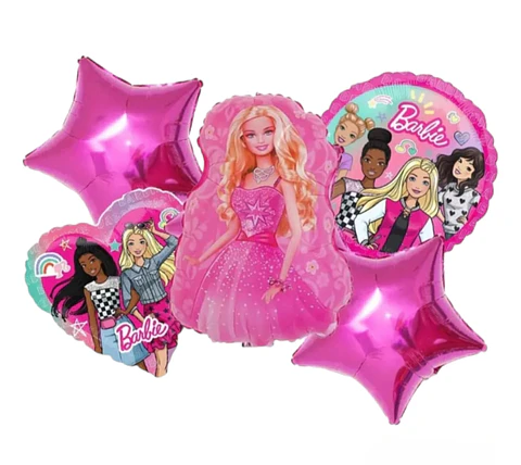 Set de globos barbie