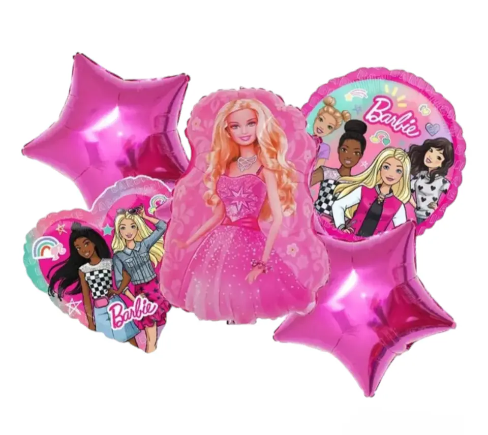Set de globos barbie 1