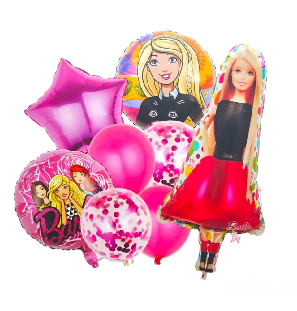 Pack de globos Barbie 1