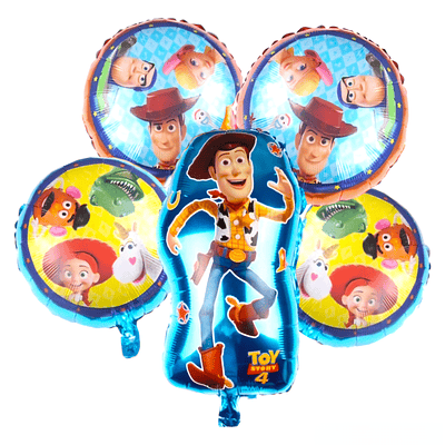 Set de globos Woody