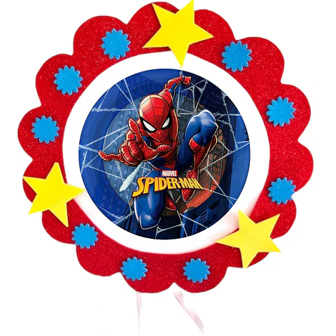Piñata cumpleaños spiderman 