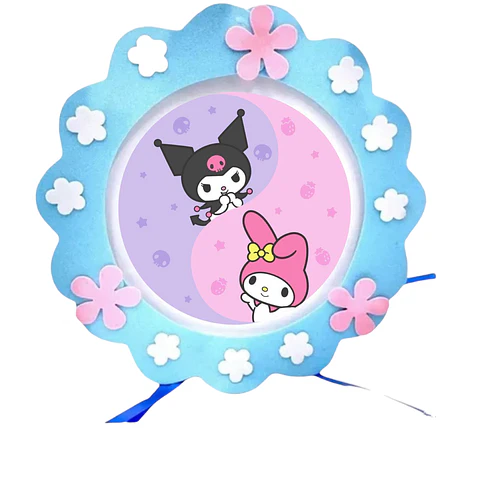Piñata cumpleaños my melody Kuromi 