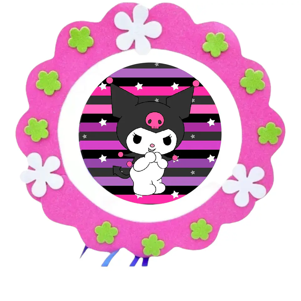 Piñata cumpleaños kuromi  1