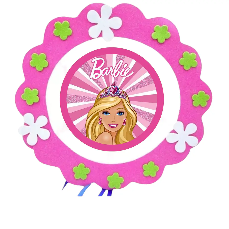 Piñata cumpleaños barbie 1