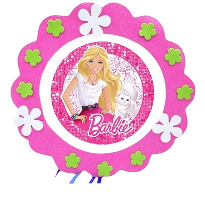 Piñata cumpleaños barbie