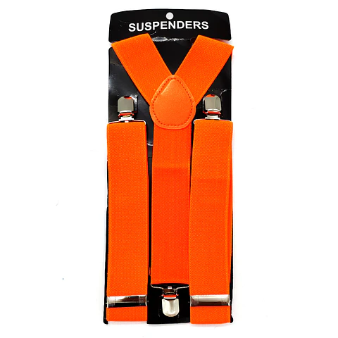 Suspensor adulto naranja