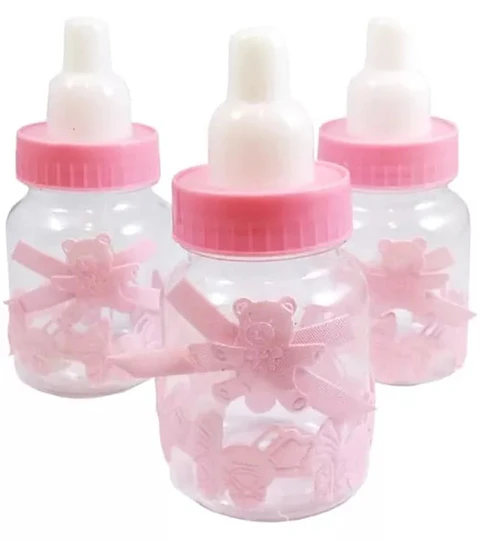 Recuerdo mamadera rosa
