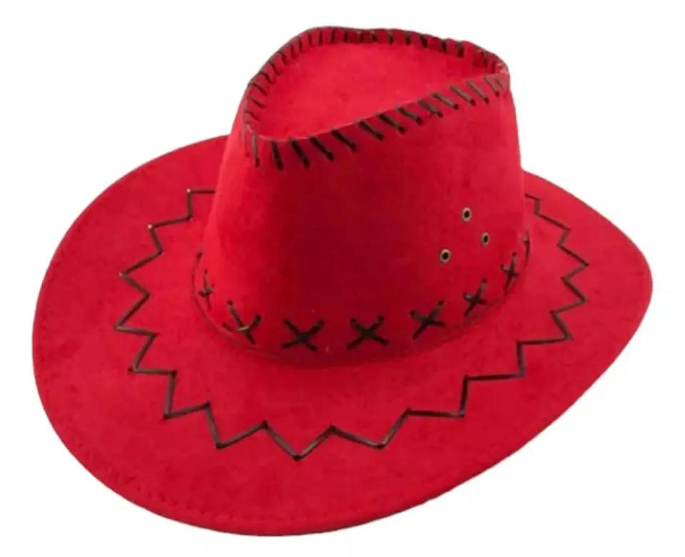 Sombrero vaquero niño rojo  1