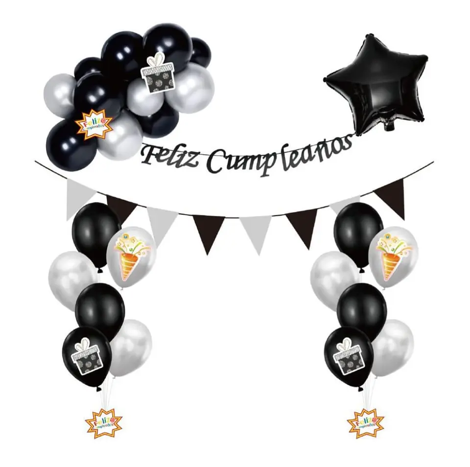 Pack negro Plateado 1