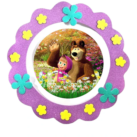 Piñata cumpleaños masha y el oso