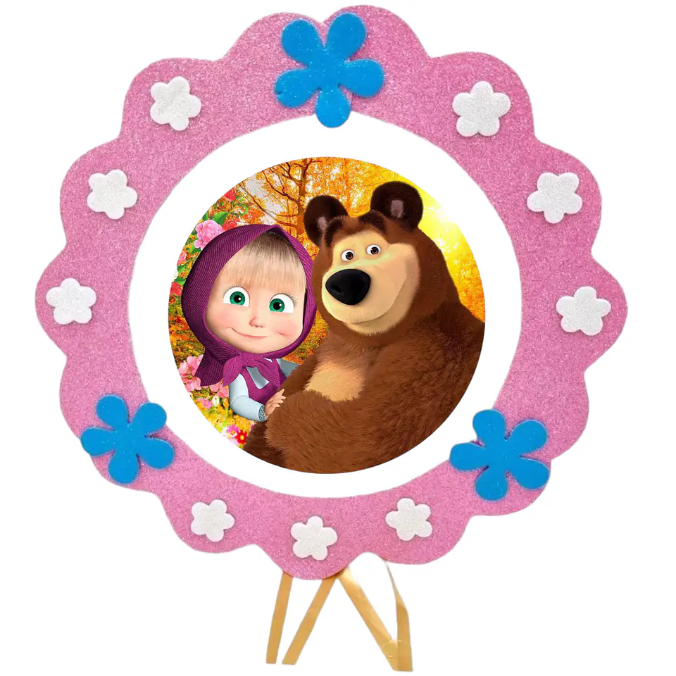 Piñata cumpleaños masha y el oso 1