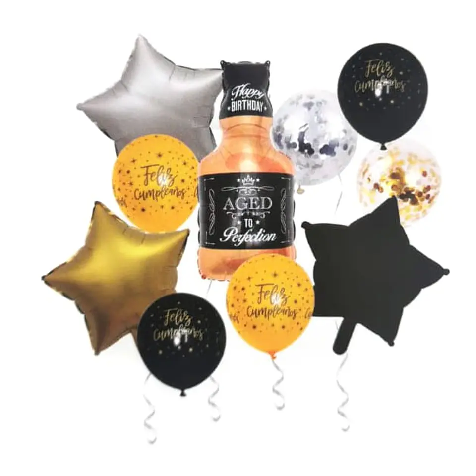 Set de globos ron 1