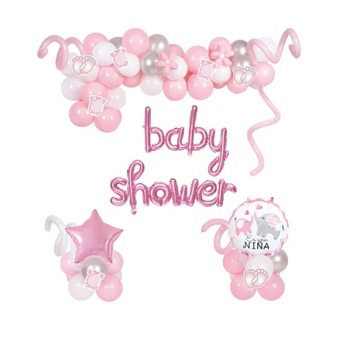 Decoración baby shower niña