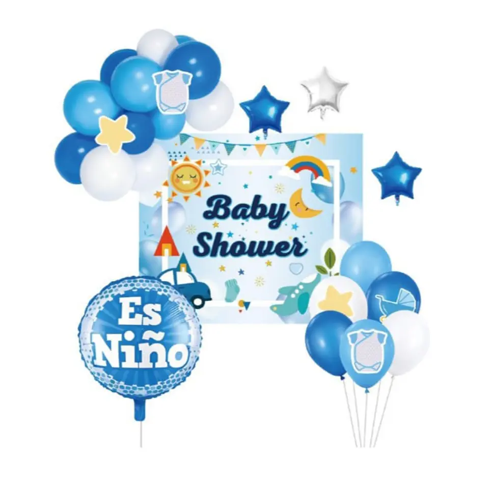 Decoración baby shower niño 1