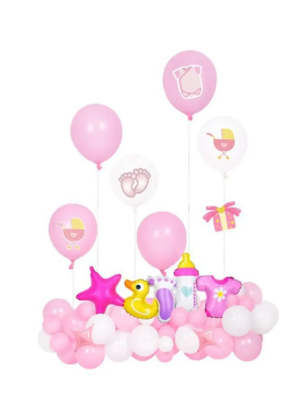 Decoración baby shower niña 1