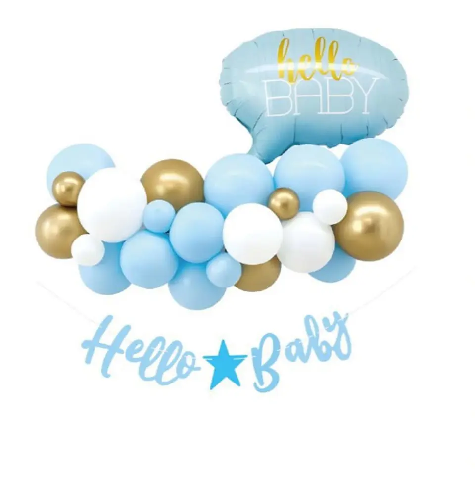 Decoración hello baby niño 1