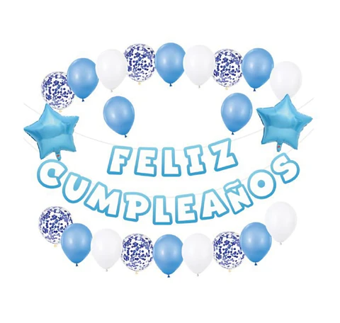 Pack azul blanco